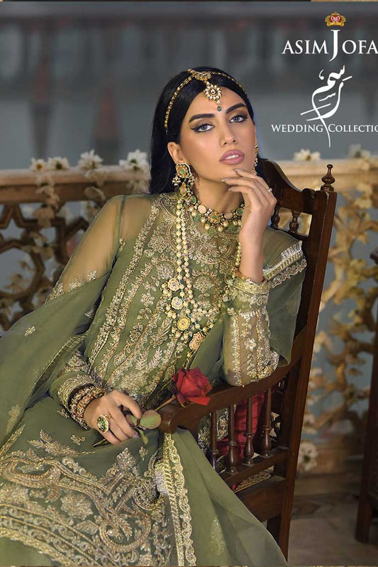 Picture of Asim Jofa - AJR 05 Rasm Wedding Collection - Available at Raja Sahib