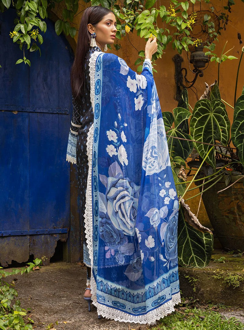 Picture of Zainab Chottani - 8A Wild Lily Tahra Lawn Collection - Available at Raja Sahib