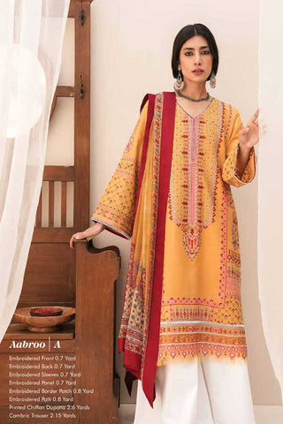 Zara Shahjahan 13A Aabroo Eid Luxury Collection 2022