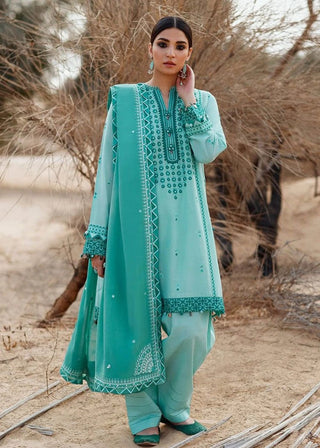 Zaha ZL 22 2A Fezeh Spring Summer Lawn Collection 2022 Vol 1