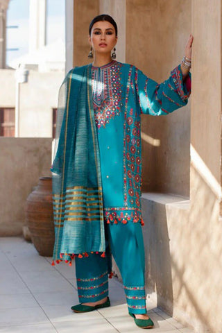 Zaha ZL 22 5A Souzan Spring Summer Lawn Collection 2022 Vol 1