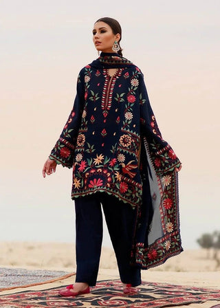 Zaha ZL 22 7A Ursiya Spring Summer Lawn Collection 2022 Vol 1