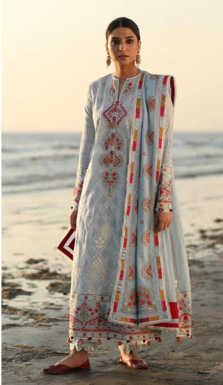 Zaha ZL 22 8A Aysan Spring Summer Lawn Collection 2022 Vol 1