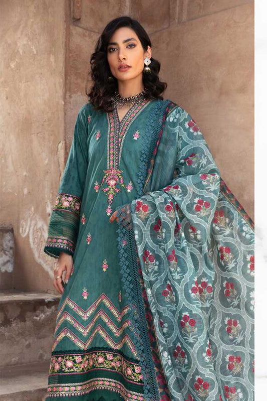 Picture of Lamhay - 11 Feyrouza Silah Luxury Lawn Collection - Available at Raja Sahib