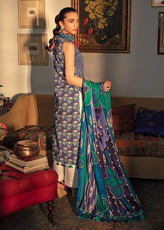 Mahgul - 14 Azure Tribe Sabzwari Luxury Lawn Collection