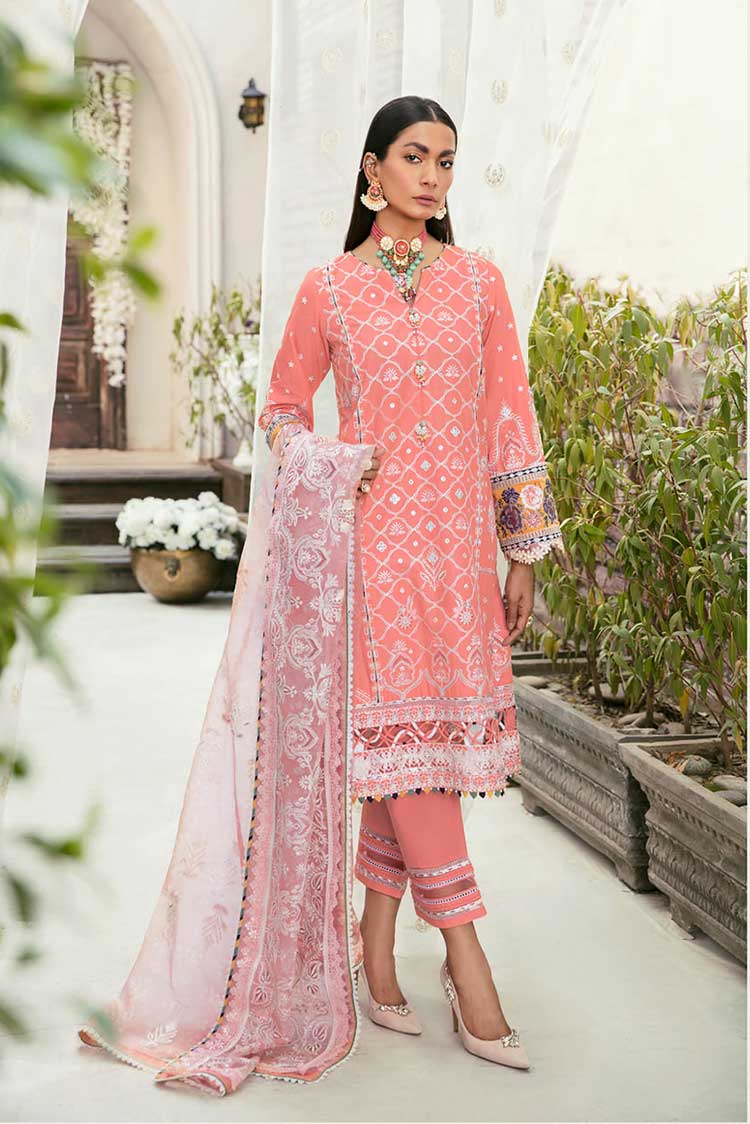 Picture of Baroque - BQU-BL08-D07 Eid Milan Premium Lawn Collection - Available at Raja Sahib