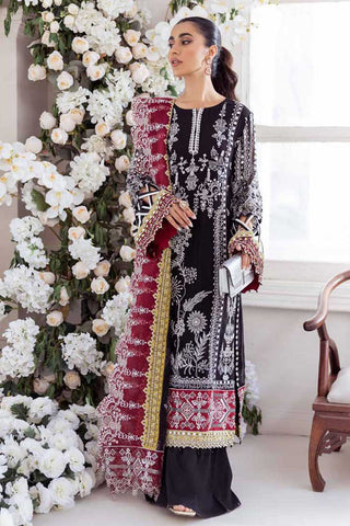 Nureh - NEL 05 Ayzel Elanora Luxury Embroidered Chiffon Collection