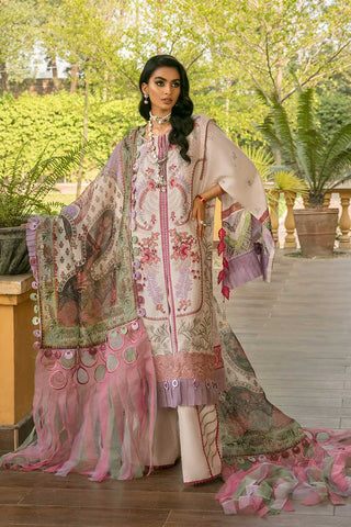 Shiza Hassan SH 01A Faye Izel Luxury Lawn Collection 2022