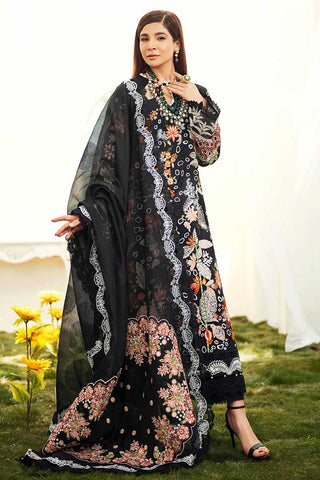 Maryam Hussain 01 Midnight Limited Edition Luxury Lawn Collection 2022