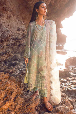 Nureh NS 58 Maya Embroidered Lawn Collection 2022