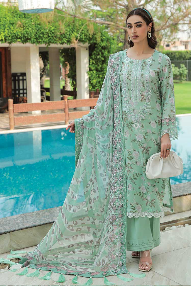 Picture of Nureh - NS 64 Gardenia Embroidered Lawn Collection Vol 3 - Available at Raja Sahib