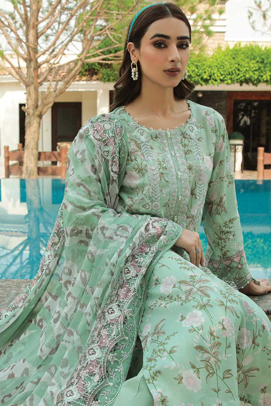 Picture of Nureh - NS 64 Gardenia Embroidered Lawn Collection Vol 3 - Available at Raja Sahib