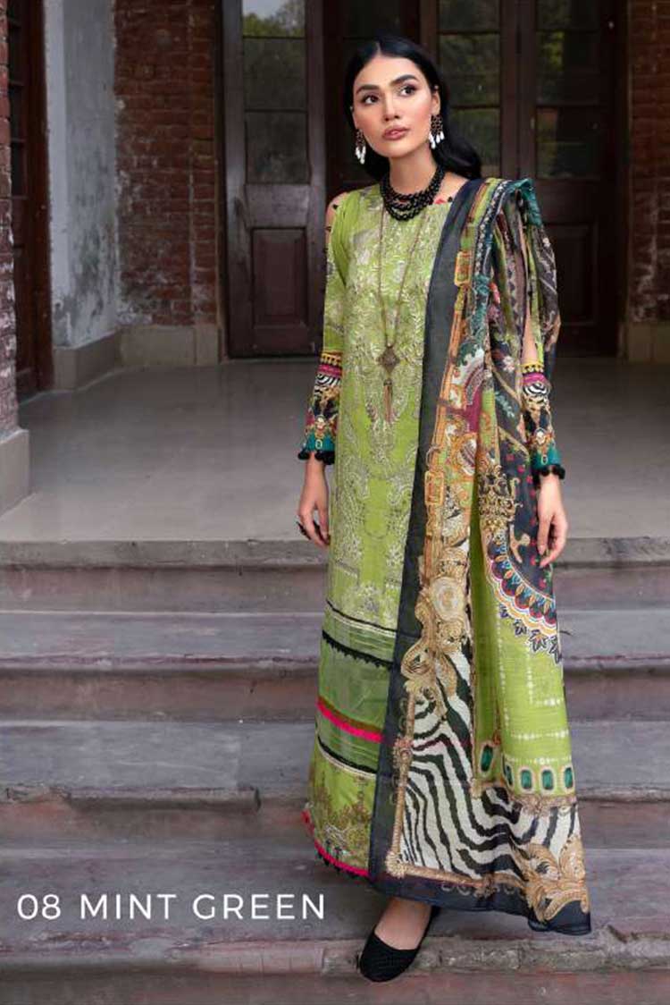 Picture of Mausummery - 03 Victoria Koh E Noor Spring Summer Luxury Lawn Collection - Available at Raja Sahib