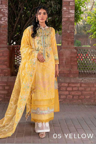 Mausummery 08 Thakt Koh E Noor Spring Summer Luxury Lawn Collection 2022