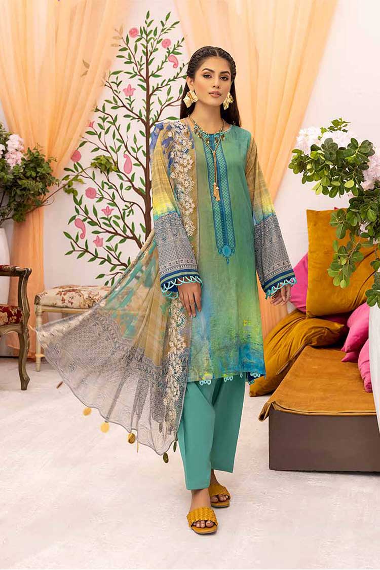 Picture of Charizma - PEC 53 Print Melody Printed Lawn Collection Vol 6 - Available at Raja Sahib