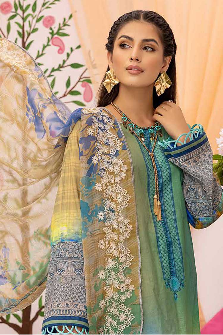 Picture of Charizma - PEC 53 Print Melody Printed Lawn Collection Vol 6 - Available at Raja Sahib