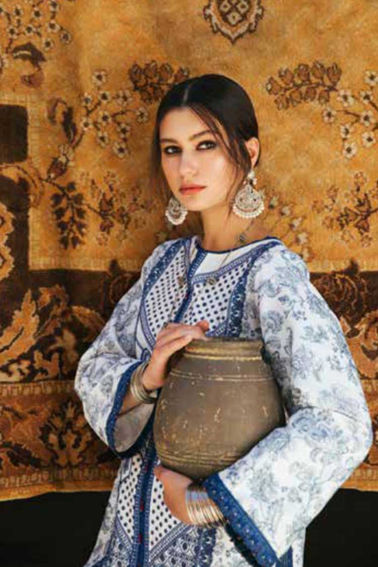 Picture of Zara Shahjahan - 04 Meer Luxury Lawn Collection - Available at Raja Sahib