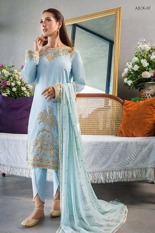 Asim Jofa AJCK 07 Chikankari Eid Collection 2022