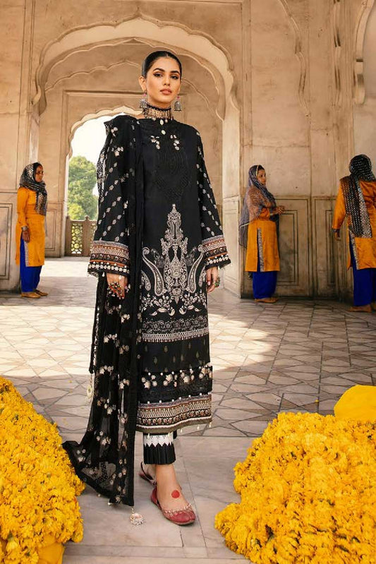 Picture of Muscari - MED 03 Lawn Collection - Available at Raja Sahib