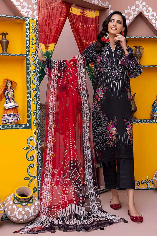 Picture of Charizma - CHN 01 Chunri Embroidered Lawn Collection Vol 1 - Available at Raja Sahib