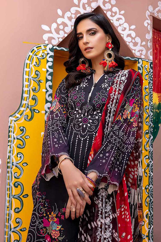 Picture of Charizma - CHN 01 Chunri Embroidered Lawn Collection Vol 1 - Available at Raja Sahib