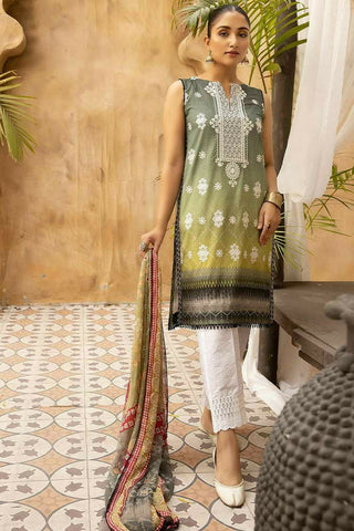 Johra JH 736 Mehtab Embroidered Lawn Collection 2022