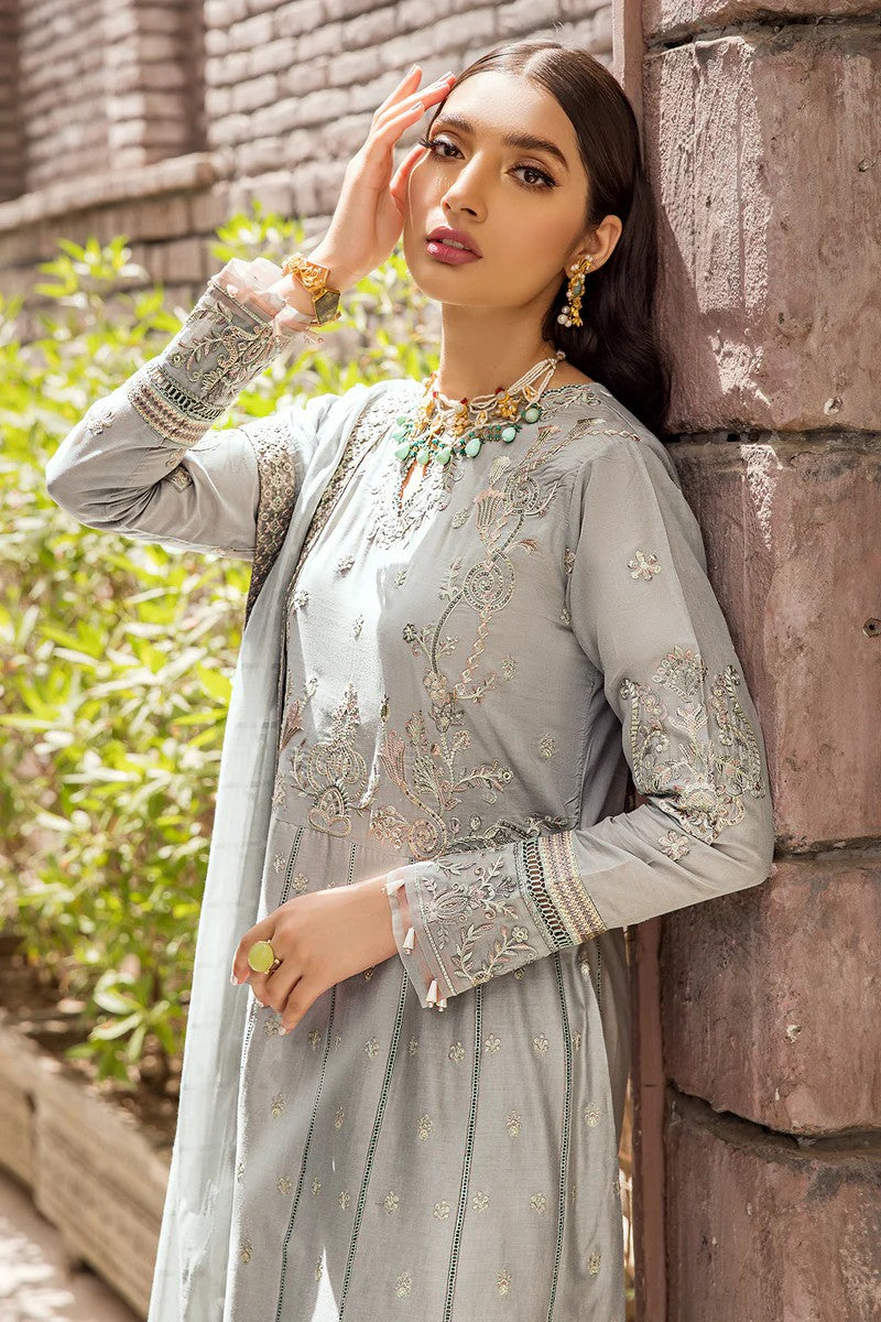 Picture of Farasha - D3 Amal Meharmaa Eid Festive Embroidered Lawn SS Collection - Available at Raja Sahib