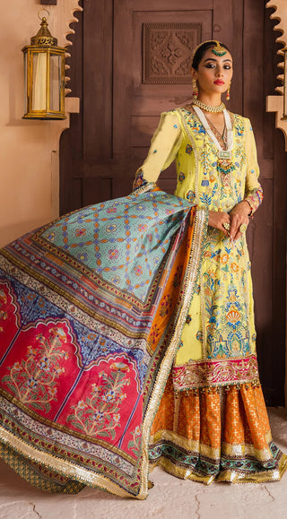 Anaya - AM22 05 Shazmeen Dhanak Mehndi Wedding Collection