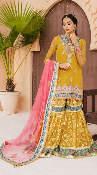 Anaya - AM22 06 Sehar Dhanak Mehndi Wedding Collection