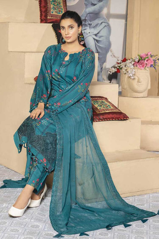 Picture of Riaz Arts - Design 06 Aafreen Embroidered Silk Viscose Collection - Available at Raja Sahib