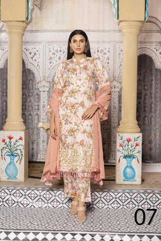 Riaz Arts Design 07 Aafreen Embroidered Silk Viscose Collection 2022