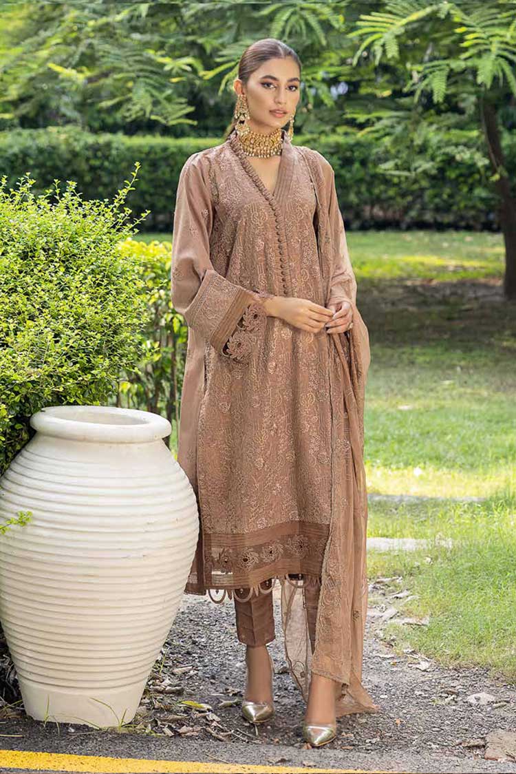 Picture of Shaista - SK 112 Embroidered Karandi Collection - Available at Raja Sahib