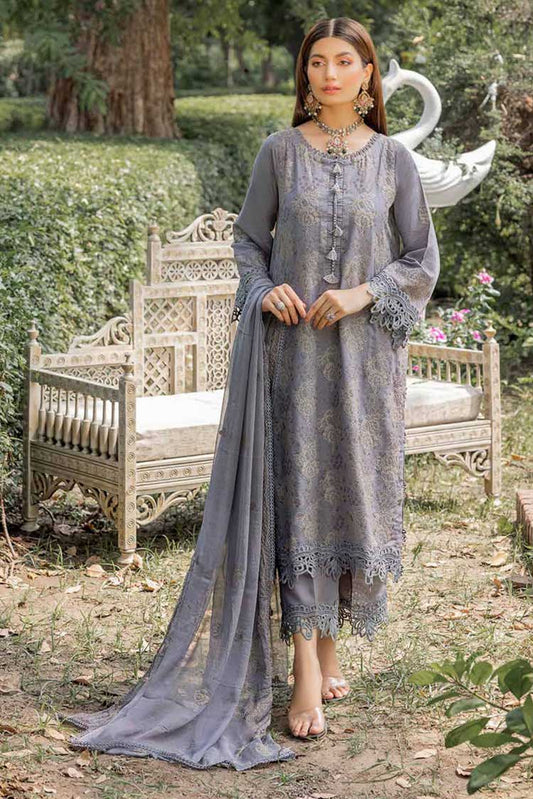 Picture of Shaista - SK 113 Embroidered Karandi Collection - Available at Raja Sahib