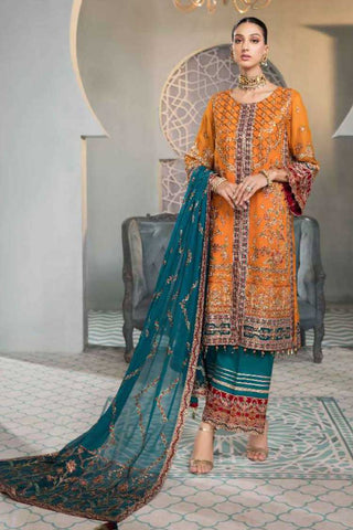 Alizeh 08 Raag Vasl E Meeras Embroidered Chiffon Collection Vol 12 2022