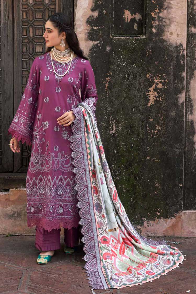 Picture of Nureh - NW 68 Maya Embroidered Embellished Khaddar Collection - Available at Raja Sahib