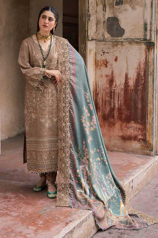 Nureh NW 71 Maya Embroidered Embellished Khaddar Collection 2022