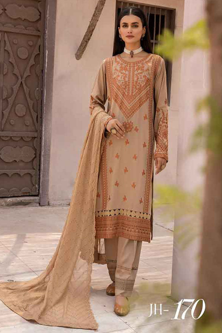 Picture of Johra - JH-170 Parisa Embroidered Cotrai Winter Collection - Available at Raja Sahib