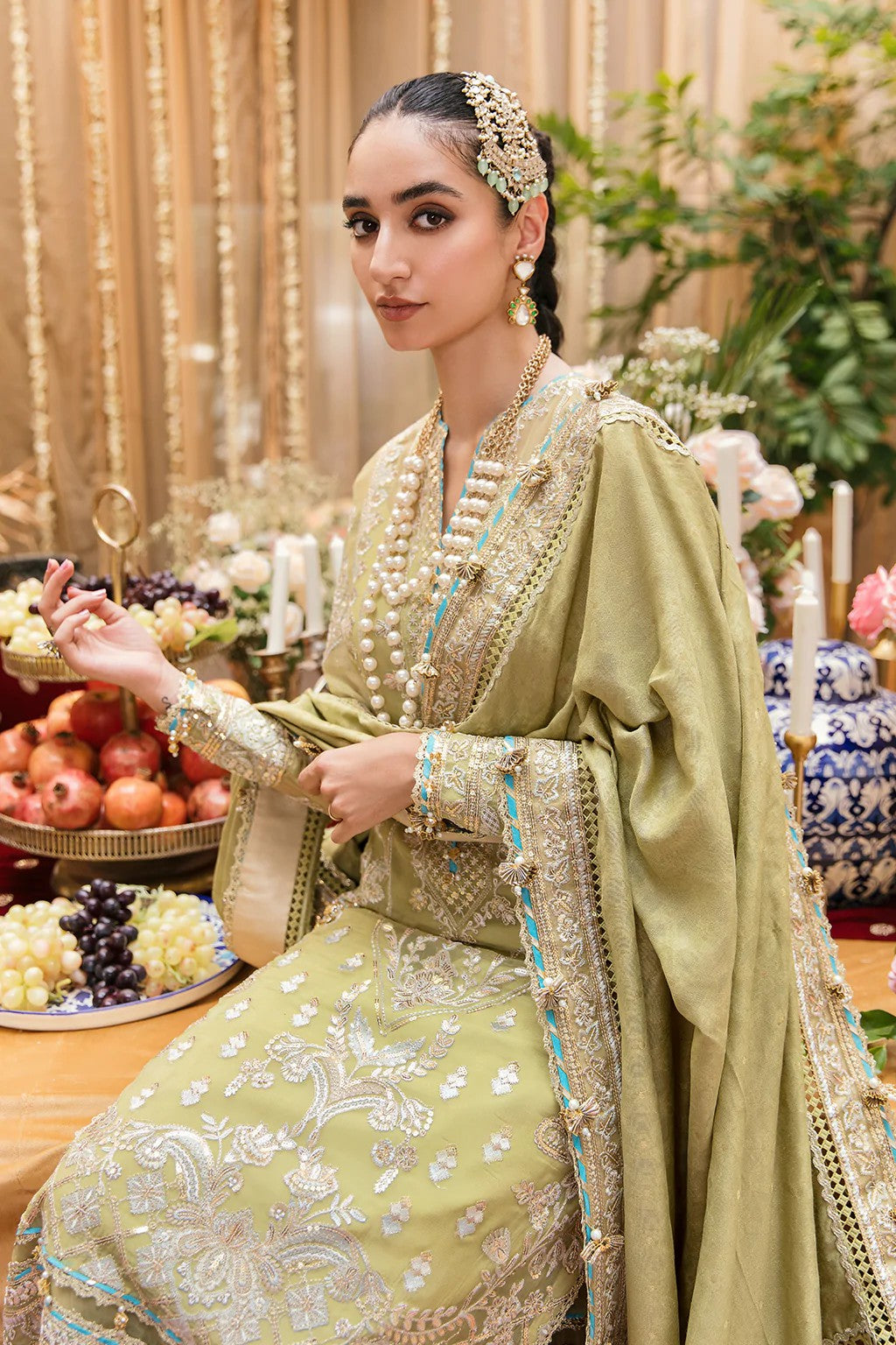 Picture of Afrozeh - 02 Shirini Noroz Luxury Chiffon Collection - Available at Raja Sahib