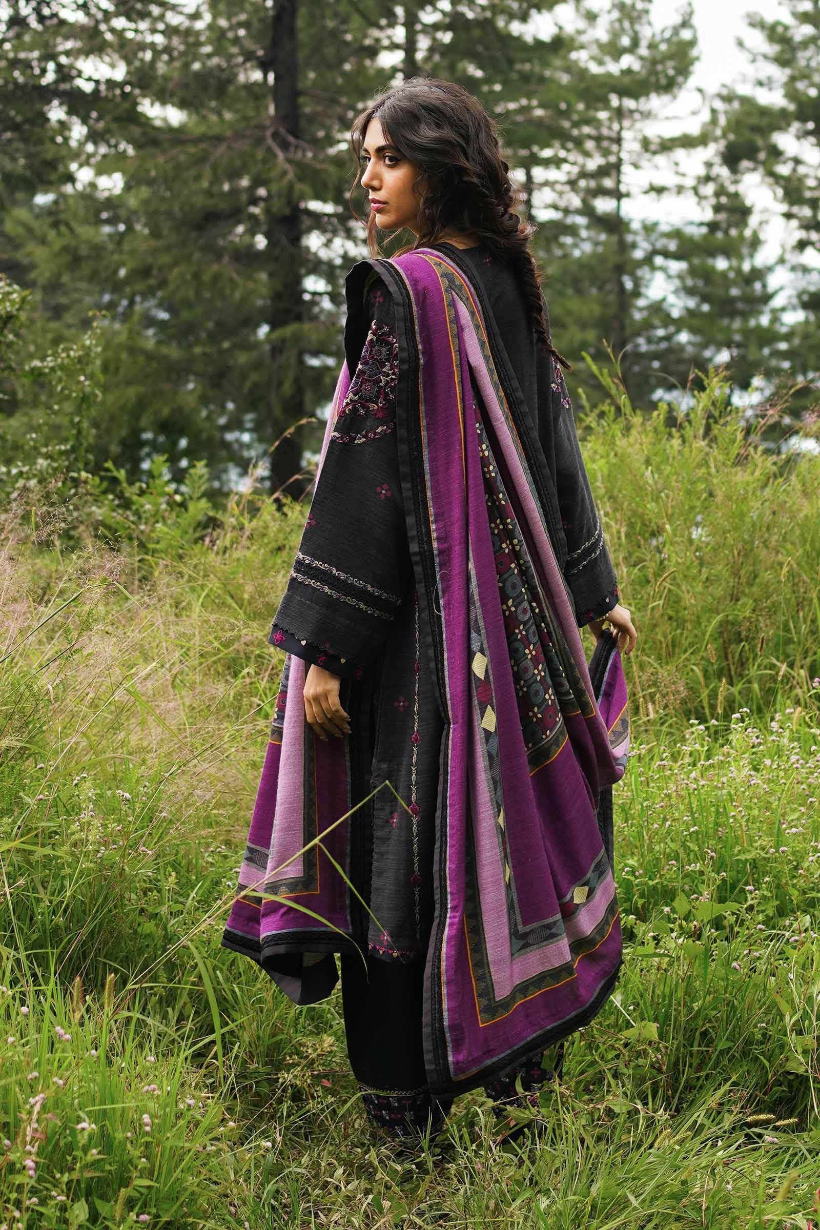 Picture of Zara Shahjahan - Design 5A Coco Winter Collection - Available at Raja Sahib