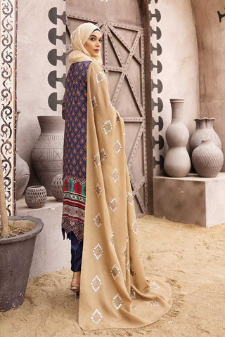 Picture of Riaz Arts - 03 Gul e Zarki Cotton Satin Printed Collection Vol 3 - Available at Raja Sahib