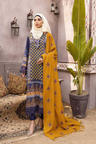 Riaz Arts - 05 Gul e Zarki Cotton Satin Printed Collection Vol 3