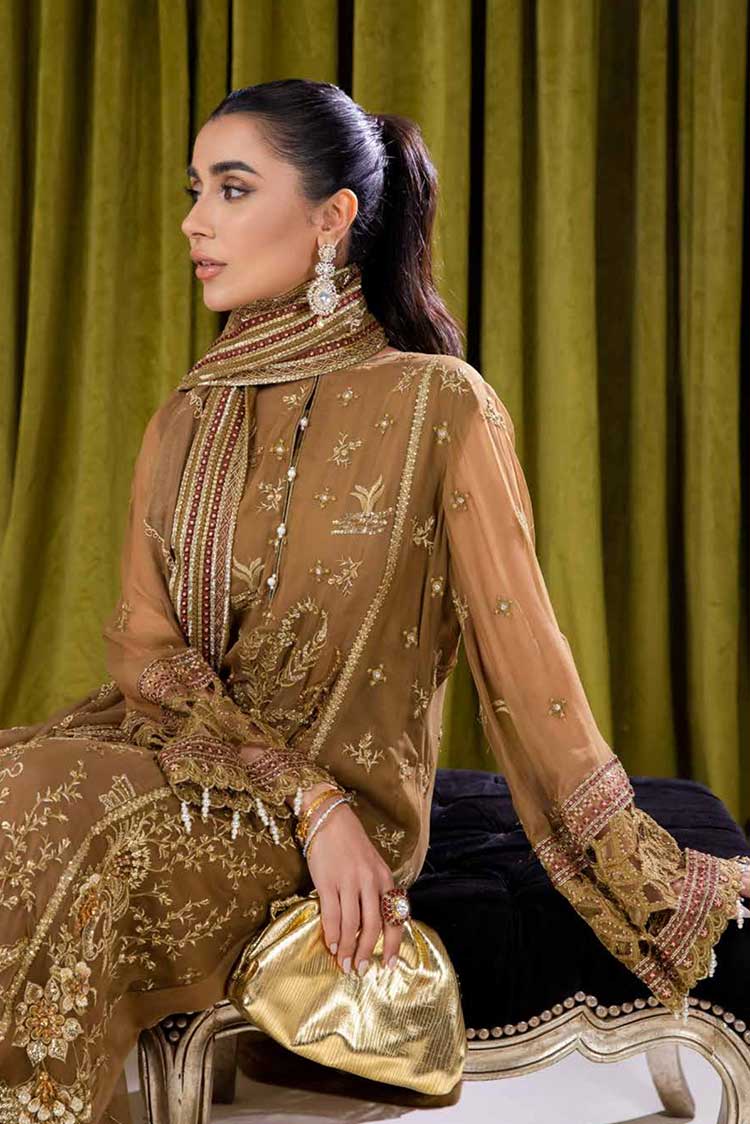 Picture of Nureh - NEL 13 Influential Elanora Luxury Embroidered Chiffon Collection Vol 2 - Available at Raja Sahib