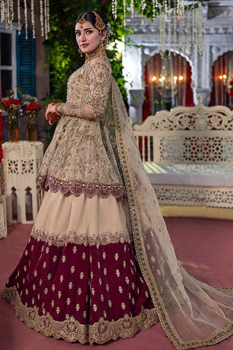 Picture of Maria Osama Khan - Surkhab Qubool Hai Wedding Edit - Available at Raja Sahib