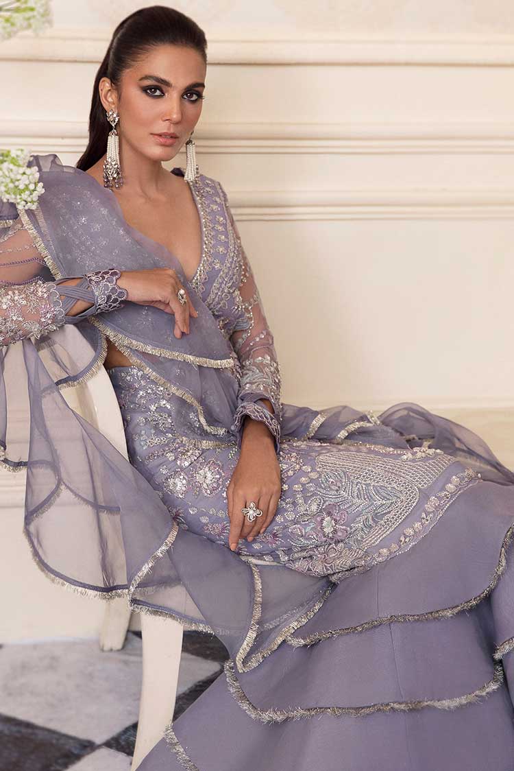 Picture of Republic Womenswear - WU5 La Lavande Claire De Lune Wedding Collection - Available at Raja Sahib