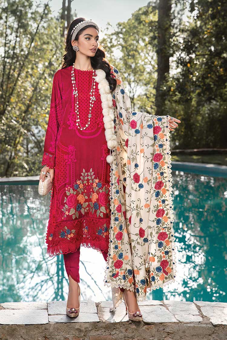 Picture of Maria B - Design 10 Linen Winter Collection - Available at Raja Sahib