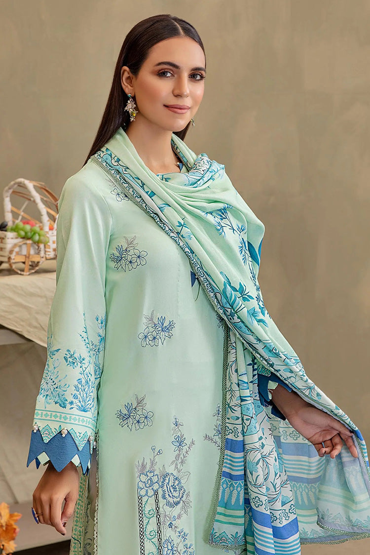 Picture of Lala - LF 009 Gloria La Femme Fully Embroidered Premium Winter Collection - Available at Raja Sahib