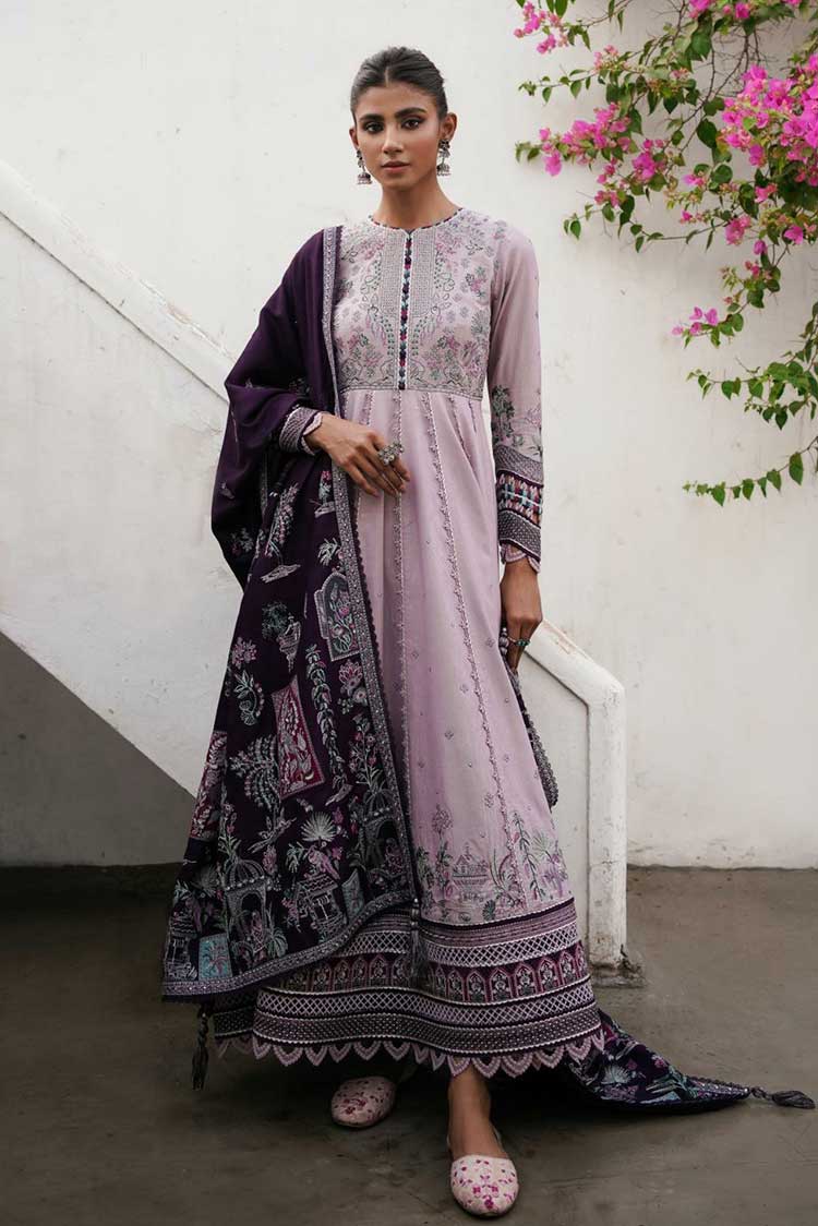 Picture of Jazmin - 05 Qasr Shahtoosh Luxury Winter Collection - Available at Raja Sahib