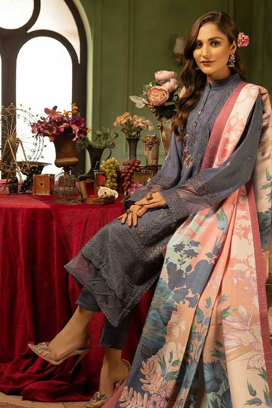 Picture of Shaista - Design 542 Exclusive Embroidered Peach Collection - Available at Raja Sahib