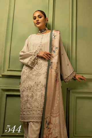 Picture of Shaista - Design 544 Exclusive Embroidered Peach Collection - Available at Raja Sahib