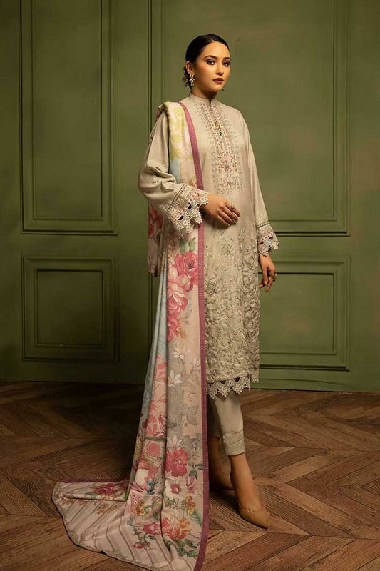 Picture of Shaista - Design 545 Exclusive Embroidered Peach Collection - Available at Raja Sahib